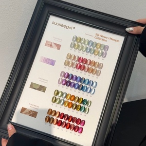 Suuseegel 2026 Nouveau Kit <span class=keywords><strong>de</strong></span> 45 Couleurs <span class=keywords><strong>de</strong></span> Gel Ongles Effet Œil <span class=keywords><strong>de</strong></span> Chat <span class=keywords><strong>Clair</strong></span> <span class=keywords><strong>de</strong></span> <span class=keywords><strong>Lune</strong></span> Multicolore Tendance Sans HEMA Sans TPO Longue Durée Non Toxique Gel UV - Product Image 1