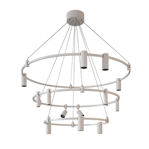 Modern Creative Copper LED Track <b>Light</b> with <b>Smart</b> Control and Dimmable Features Minimalist Design for Round Square Track Rails - Product Image 4