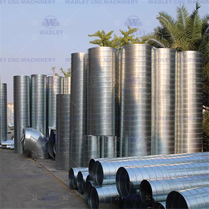 Galvanised Steel Belt air Duct Machine Spiral Air Round Duct Forming Making Machine - Product Image 4