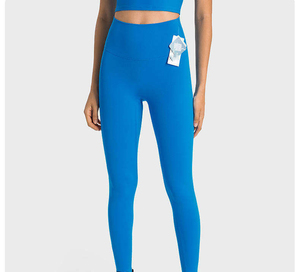Mallas negras de cintura alta para mujer, pantalones deportivos, pantalones de yoga anticelulíticos a granel - Product Image 2