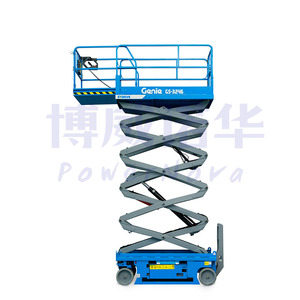Venta baja 4m 6m 8m 10m 12m 14m Usado Genie Man Lift Plataforma de trabajo aéreo Elevadores de tijera propulsados hidráulicos eléctricos - Product Image 1