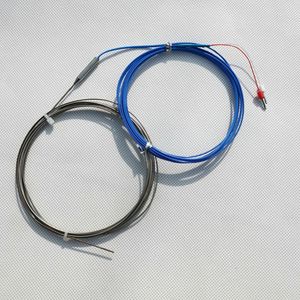 Salt Inscription K Type Thermocouple 0.5mm <b>Probe</b> 1100C <b>Temperature</b> Sensor Wire Leads WRNK-09S - Product Image 1