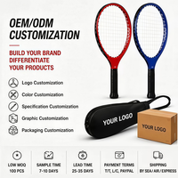 Raquette de sport en fibre de carbone personnalisée SHANGZE SPORT TYPTI, légère, haute rotation, portable, tennis, fournisseur d'usine OEM ODM