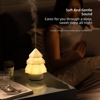 Humidificateur de bureau silencieux, diffuseur d'aromathérapie domestique, éclairage d'ambiance coloré, nouveau type de brume d'arbre de Noël alimenté par USB