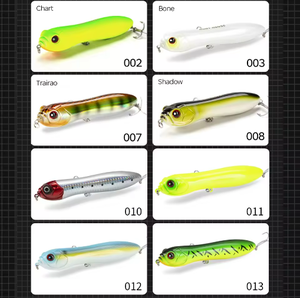 HuntHouse Topwater leurre marcher sur le chien crayon leurre 130mm 32g longue coulée pêche pour bar <span class=keywords><strong>brochet</strong></span> leurre fou <span class=keywords><strong>Surface</strong></span> son fort - Product Image 5