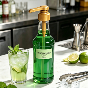 Clip On Syrup Pump 5ml 8ml 10ml Food Grade Plastic <b>Coffee</b> Syrup Dispenser Pump For Monin Torani Syrup Bottle Custom Color - Product Image 3