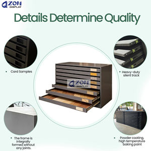 Exhibidores de Azulejos para Piso Personalizados de Fábrica, Gabinete con Cajones de Alta Capacidad, Ahorro de Espacio para Exhibición de Mármol, Granito y Cuarzo - Product Image 2