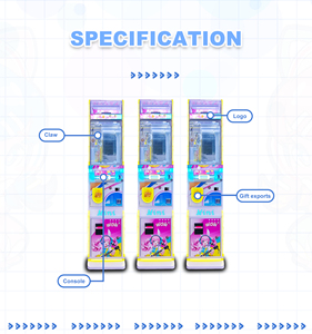 Trẻ em đồng tiền hoạt động trò chơi búp bê Claw máy đồ chơi thương mại Claw cần cẩu bán hàng tự động Claw máy với hóa đơn chấp nhận - Product Image 6