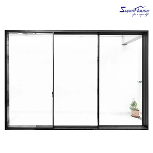 USA Hurricane impatto <span class=keywords><strong>finestra</strong></span> di alta qualità impermeabile in alluminio Villa <span class=keywords><strong>con</strong></span> <span class=keywords><strong>porta</strong></span> scorrevole su misura del <span class=keywords><strong>soggiorno</strong></span> <span class=keywords><strong>con</strong></span> <span class=keywords><strong>porta</strong></span> scorrevole in vetro della terrazza - Product Image 4