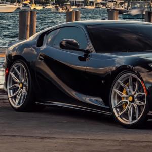 Rines Forjados de Aleación de Aluminio 6061 Personalizados para Vossen NF11 Ferrari 296 458 488 <span class=keywords><strong>Pista</strong></span> Spyder F8 812GTS F430 <span class=keywords><strong>SF90</strong></span> 5x114.3 5x120 - Product Image 4