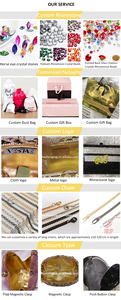 Lady Metal Rhinestone Stone Crystal Party Purse Evening Bridal <strong>Wedding</strong> <strong>Guest</strong> &amp; Special Events <strong>Clutch</strong> <strong>Bag</strong> <strong>for</strong> Women - Product Image 5