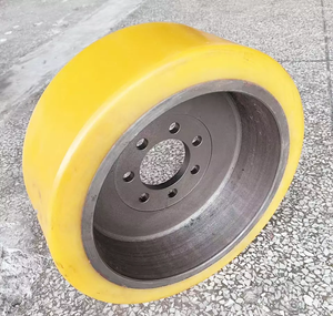 ล้อรถลาก350x127-80mm 7ตัว <span class=keywords><strong>BT</strong></span> RRE140สะท้อน B4-B6 220403 162602ทนทานทำจากโพลียูรีเทนแข็ง - Product Image 2