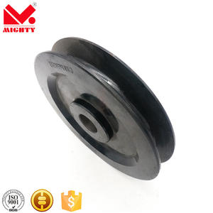 Parti dell'attrezzatura della gru portuale di alta precisione laminazione a caldo/puleggia di sollevamento della puleggia della fune metallica dell'acciaio fuso - Product Image 4