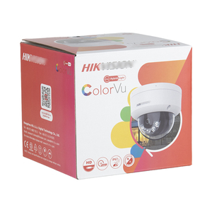 Caméra dôme HIK DS-2CD2187G2H-LI(<span class=keywords><strong>SU</strong></span>) 8MP 4K ColorVu Smart Hybrid Light anti-vandalisme pour les installateurs - Product Image 1