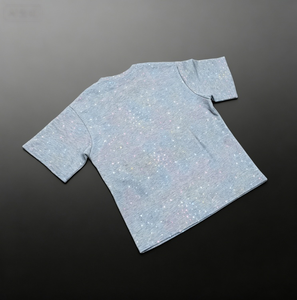 เสื้อยืดลำลองแขนสั้นผู้ชาย สตรีทแวร์ ผ้าฝ้าย 100% นุ่มสบาย น้ำหนัก 220 กรัม ทรงหลวม - Product Image 6
