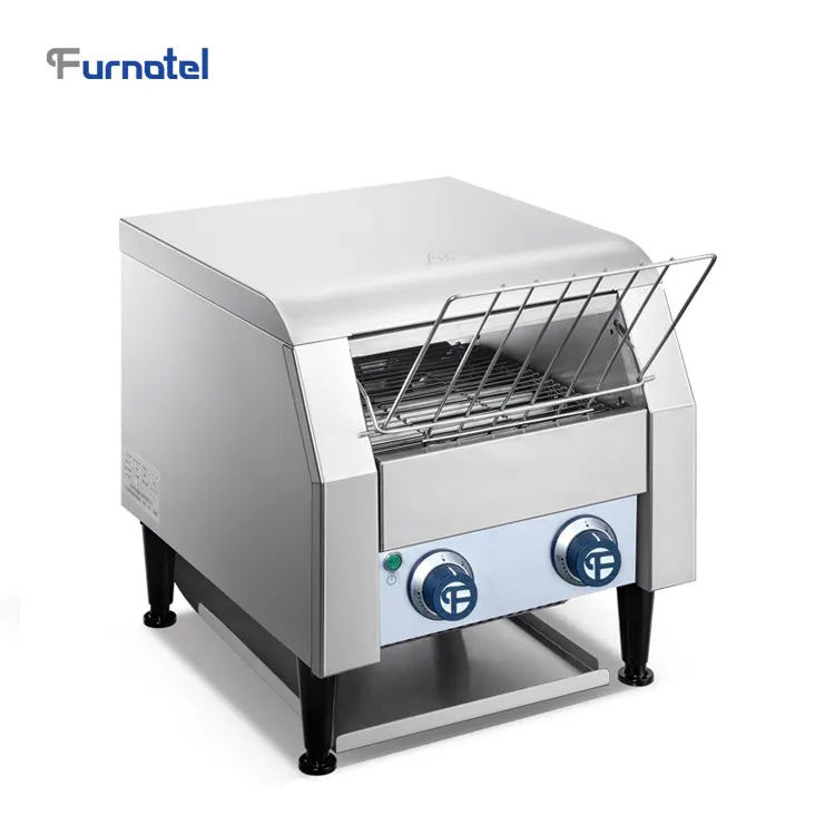 Heavy Duty Commercial Stainless Steel Conveyor Electric Shawarma Sandwich Bread Toaster Machine