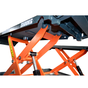 Fostar OEM ISO CE penyelarasan roda bersertifikasi 1M Low Rise Median mobil Hoist hidrolik listrik pengangkat gunting otomatis portabel - Product Image 4