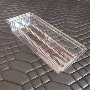 Emballage blister transparent pour gâteau roulé en PET, boîte blister transparente en plastique pour gâteau roulé, boîte d'emballage alimentaire blister en PET - Product Image 2
