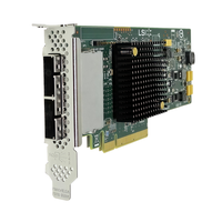 Tarjeta Controladora LSI00285 LSISAS2308 Chip PCIe 2.0 X8 Interfaz 4 Puertos Externos 6Gb/s Componentes de Computadora 9205-8e