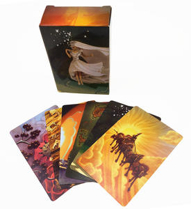 Cartes-cadeaux en papier personnalisables, imperméables, en gros, avec impression offset couleur CMJN, faites à la main, pour femmes, guide économique positif - Product Image 2