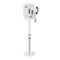 Photomaton iPad blanc avec livre d'or audio-vidéo, microphone de téléphone portable, portable pour mariages