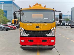 รถบรรทุกถังสุญญากาศ SINOTRUK 6 ล้อ ขนาด 12-14 ลูกบาศก์เมตร พร้อมช่องเก็บของแบบกำหนดเอง ขับเคลื่อนด้วย PTO พร้อมปั๊มเจ็ทและปั๊มสุญญากาศ สำหรับทำความสะอาดตะกอนในเขตเทศบาล - Product Image 2