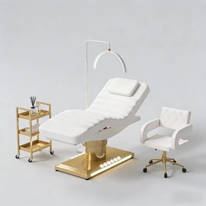 Cama de belleza eléctrica - cama multifuncional para masajes corporales y tatuajes - cama térmica para tatuajes y pestañas - cama terapéutica - Product Image 2