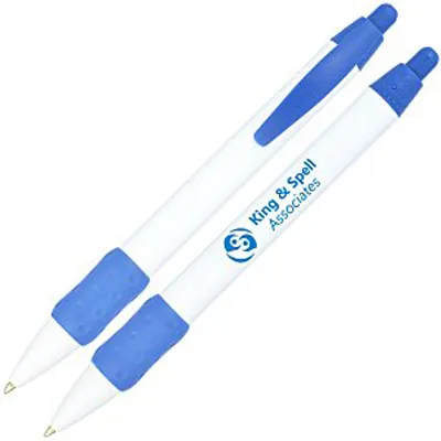 Gepersonaliseerde Widebody Pen Met Kleurengrip Met Logo
