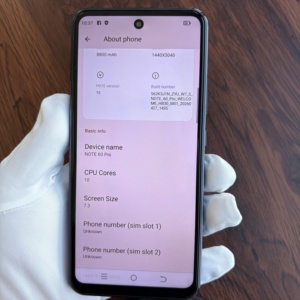 โน้ต 60 โปร สมาร์ทโฟน 5G ปลดล็อคทั่วโลก หน้าจอ 6.8 นิ้ว แบตเตอรี่ 6150mAh กล้อง 108MP HD หน่วยความจำ 16GB+1TB รองรับซิมคู่ สั่งซื้อจำนวนมาก - Product Image 3