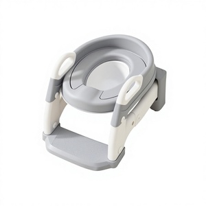 Siège de toilette pour <span class=keywords><strong>bébé</strong></span> 3 en 1 avec échelle et <span class=keywords><strong>chaise</strong></span> de propreté amovible, marchepied pliant - Product Image 1