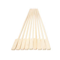 Brochettes de barbecue plates en bambou Teppo jetables, écologiques, portables, à long manche, résistantes à la chaleur, de qualité supérieure, à prix abordable, en vrac