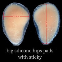 Coussinets fessiers en silicone grande taille, coussinets en silicone réalistes pour le modelage des fesses et des hanches, adaptés aux vêtements sur mesure, rehausseur de fesses