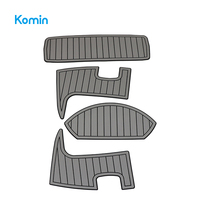 Komin Vente Flash Revêtement de Pont de Bateau en Mousse EVA Effet Teck Personnalisé CNC
