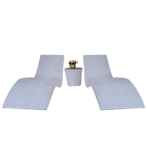 <span class=keywords><strong>Lettino</strong></span> <span class=keywords><strong>prendisole</strong></span> piscina in Rattan <span class=keywords><strong>lettino</strong></span> da spiaggia mobili da giardino Set da esterno - Product Image 1