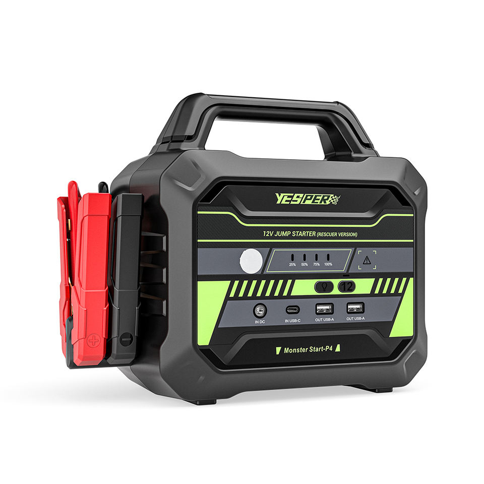 Yesper Monster Start P4 Portable Car Jump Starter 12V 6000A Battery ...