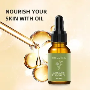 Organic Facial Essential Oil Best Quality Hot Selling Factory Anti Aging Lighten Fine Lines Essential Oil Products