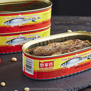 Meilleures ventes de poisson frit en conserve avec haricots noirs salés - Product Image 4