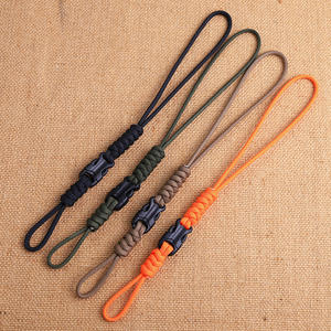 Clip de porte-clés tactique léger et multifonctionnel en corde tressée, à dégagement rapide, pour lampes de poche et cannes à pêche - Product Image 1