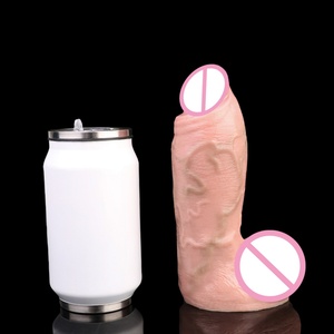 FAAK Realistic Thick Penis <b>Dildo</b> Suction Cup Anal Plug Vaginal Masturbation Unisex Soft Silicone <b>Dildo</b> Adult Sex Toys Wholesale - Product Image 6