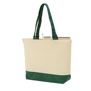 Custom Eco Friendly Reusable <b>Shopping</b> <b>Bag</b> Simple Blank Spliced Canvas Tote <b>Bag</b> Durable Cotton <b>Bag</b> - Product Image 6