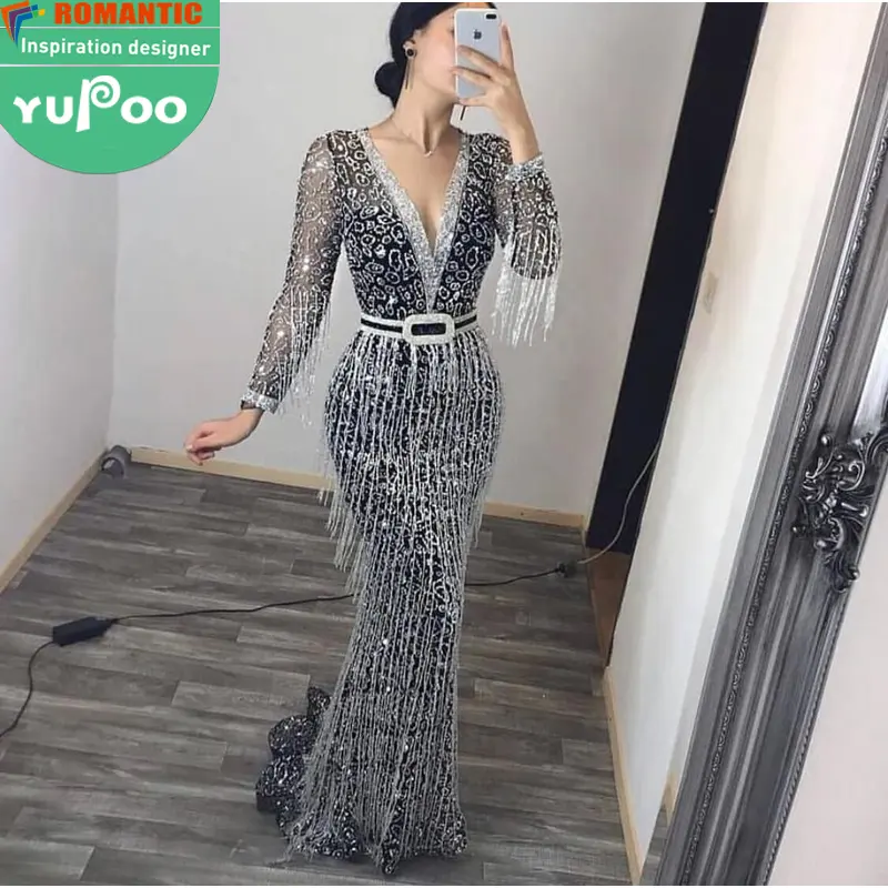 In stock wholesale womens clothing 2024 summer new style Prom Dresses fashion evening dress sexy long sleeve Casual Dresses