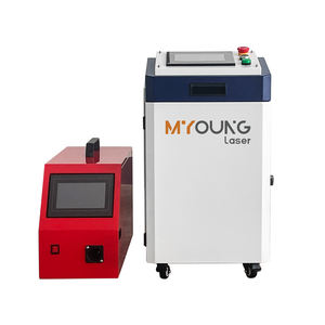 Mesin las laser serat portabel mini, alat las laser genggam cnc 3 dalam 1 1000w 2000w 3000w untuk logam stainless steel aluminium - Product Image 3