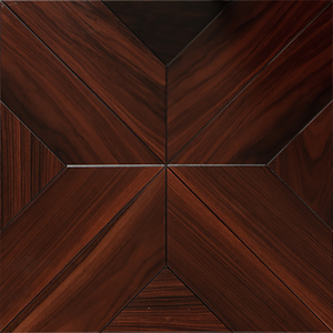 Parquet de Madera de Palisandro Negro Multicapa Antideslizante y Silencioso con Certificación CE, Grado AB, 12 mm 16 mm, para Pisos Residenciales - Product Image 1