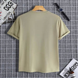 <span class=keywords><strong>Magliette</strong></span> personalizzate con stampa di alta qualità pieghevoli da uomo - Product Image 3