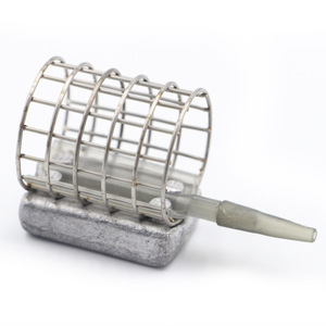 Accesorios de <span class=keywords><strong>pesca</strong></span> de carpa duraderos, cesta alimentadora, cebo pesado, trampa, jaula alimentadora, 50G - Product Image 2