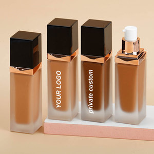 Échantillon Gratuit Fond de Teint Vegan Couvrance Totale Maquillage Marque Privée Fond de Teint Mat pour Maquillage - Product Image 1