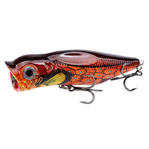 Sel chaud nouveau 9cm 16g leurre de pêche Popper carpe pêche à la traîne leurre eau salée longue coulée Wobblers appâts de pêche UV Popper - Product Image 6