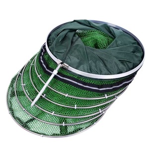 Byloo Filet de poisson Anguille Crevette Crevette Appâts vivants Pêche Piège pliable Cast Keep Net Crabe Écrevisse Homard Catcher Pot Piège - Product Image 4
