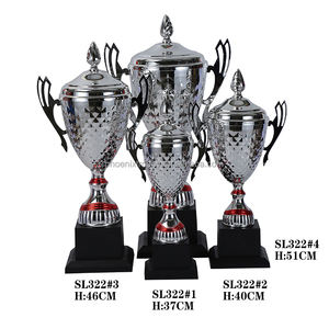 Trofeo Personalizzato in Metallo per Sport Mondiali, Coppa per Basket, Pallamano, Badminton, Calcio, Lega dei Campioni, Economico, Oro e <span class=keywords><strong>Argento</strong></span>, Durevole, Phoenix - Product Image 5