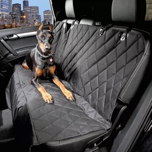 Housse de <span class=keywords><strong>siège</strong></span> de voiture universelle en cuir pour animaux de compagnie, best-seller, facile à nettoyer, adaptée au Vezel - Product Image 3